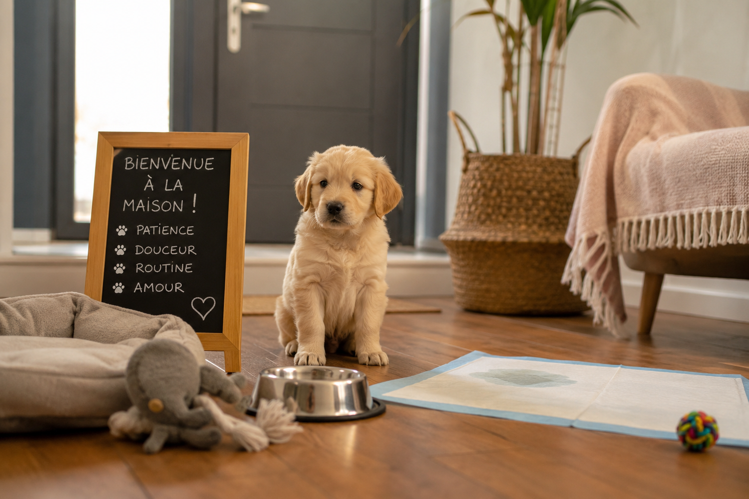 Comment éduquer son chiot à la maison : les 7 règles d'or pour bien démarrer