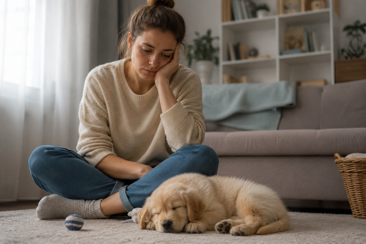 Puppy blues : quand l'arrivée du chiot ressemble à une tempête